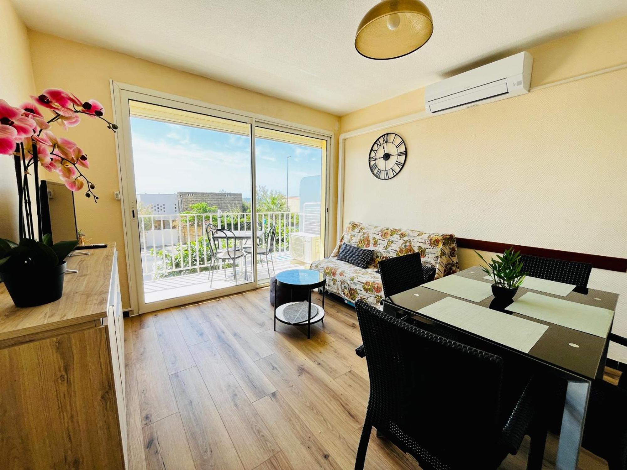 Les Sables De Palavas - T2 A 50M De La Plage - Clim, Wifi Dış mekan fotoğraf